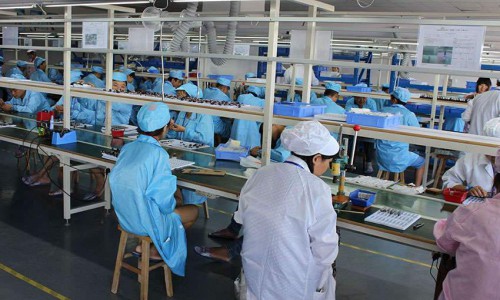 production line
